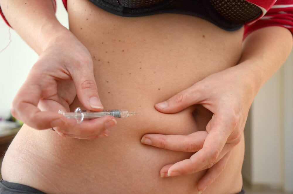 belly injection